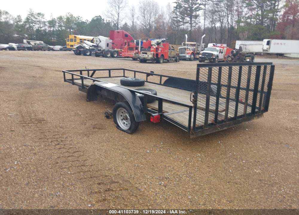 2021 PRECISION 7X16 UTILITY TRAILER VIN: 7KL1U1623MB002664