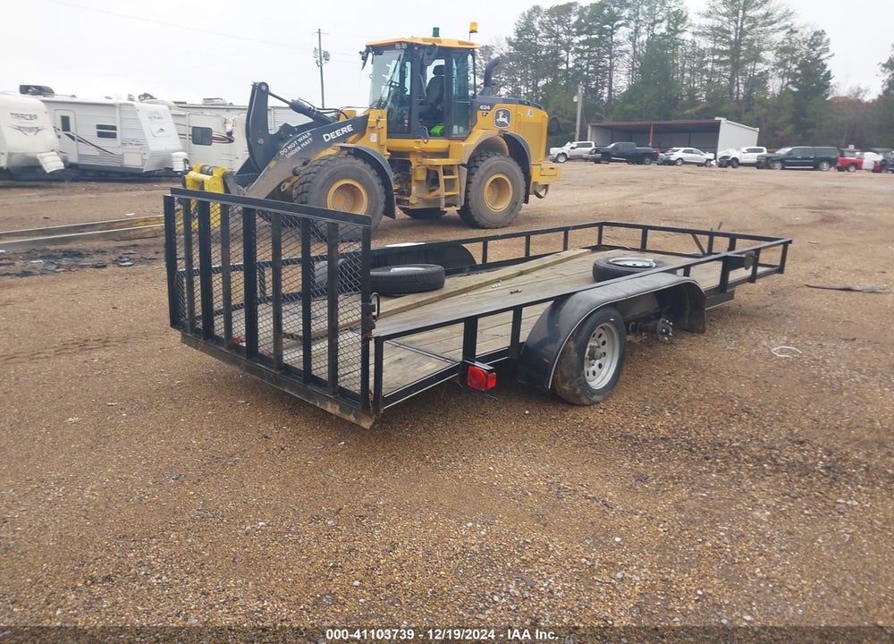 2021 PRECISION 7X16 UTILITY TRAILER VIN: 7KL1U1623MB002664