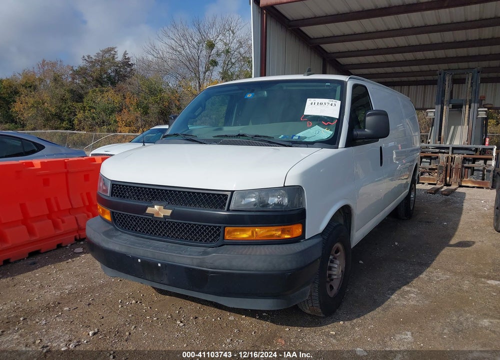 2020 CHEVROLET EXPRESS CARGO RWD 2500 EXTENDED WHEELBASE WT VIN: 1GCWGBFP8L1123095