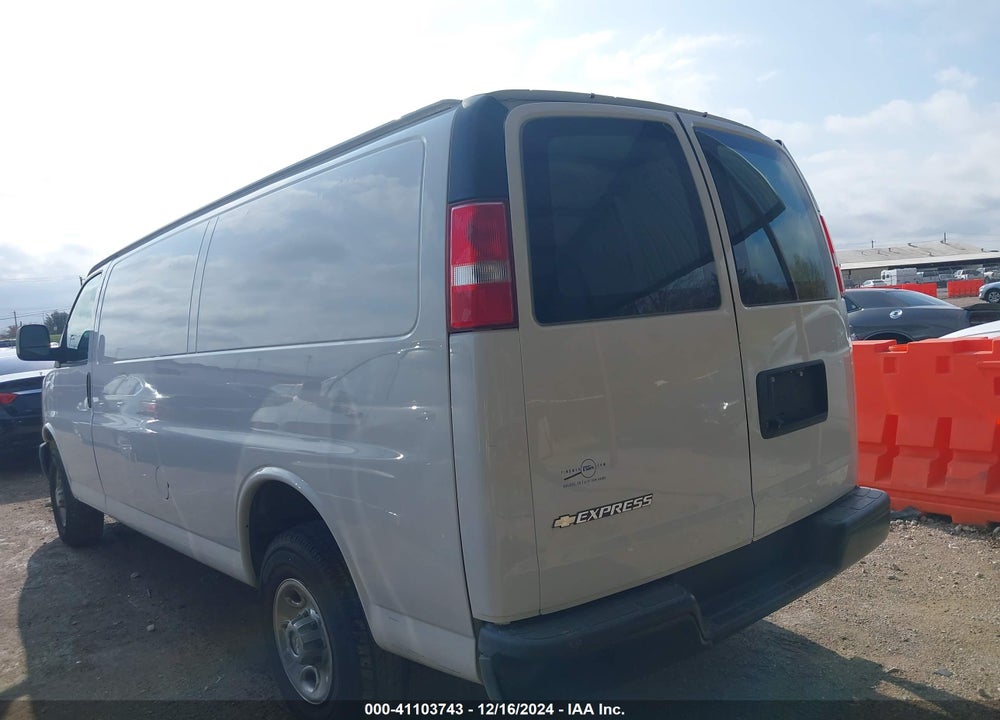 2020 CHEVROLET EXPRESS CARGO RWD 2500 EXTENDED WHEELBASE WT VIN: 1GCWGBFP8L1123095