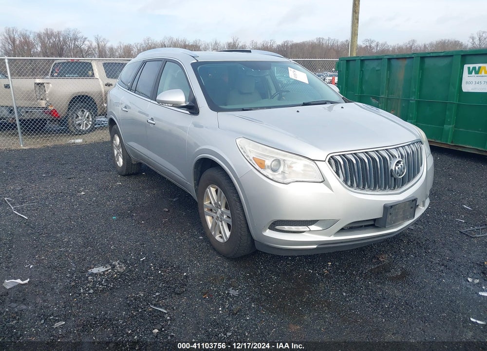 2014 BUICK ENCLAVE CONVENIENCE VIN: 5GAKVAKD8EJ183280