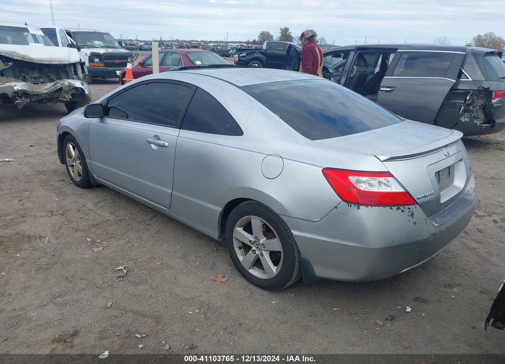 2007 HONDA CIVIC EX VIN: 2HGFG12877H582796