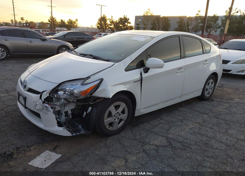 2010 TOYOTA PRIUS II VIN: JTDKN3DU0A5228920