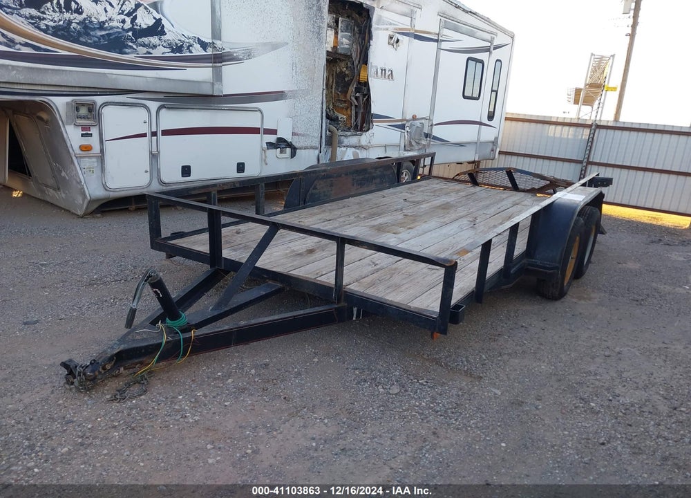 2014 TEX MEX UTILITY TRAILER VIN: 41MAU1425EW043448