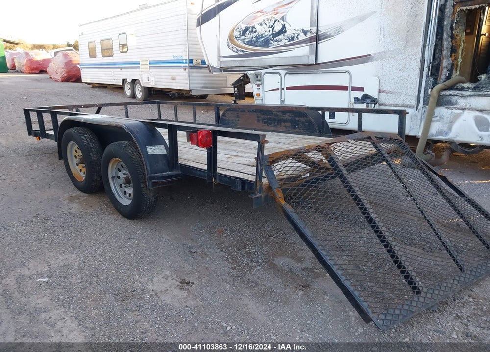 2014 TEX MEX UTILITY TRAILER VIN: 41MAU1425EW043448