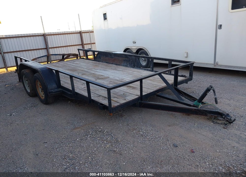 2014 TEX MEX UTILITY TRAILER VIN: 41MAU1425EW043448