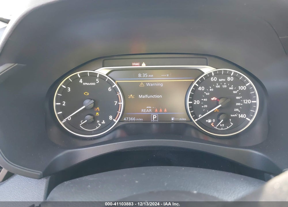 2023 NISSAN ALTIMA SV FWD VIN: 1N4BL4DV7PN346529
