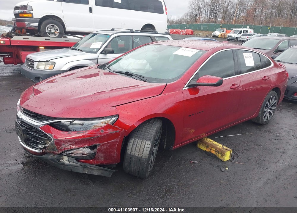 2022 CHEVROLET MALIBU FWD RS VIN: 1G1ZG5ST6NF105453