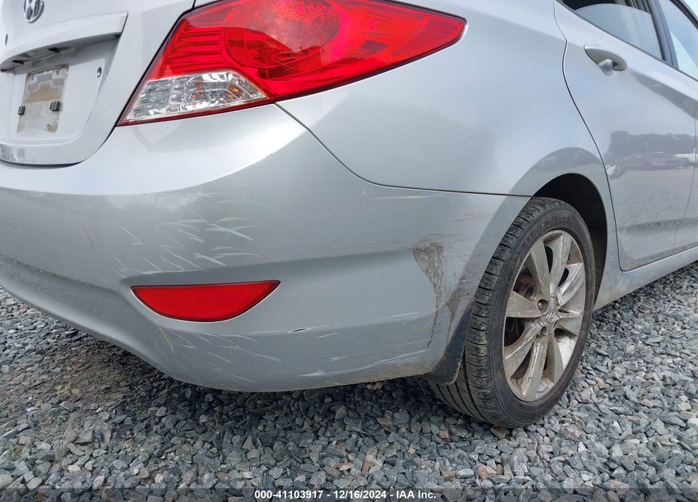 2013 HYUNDAI ACCENT GLS VIN: KMHCU4AE8DU338839