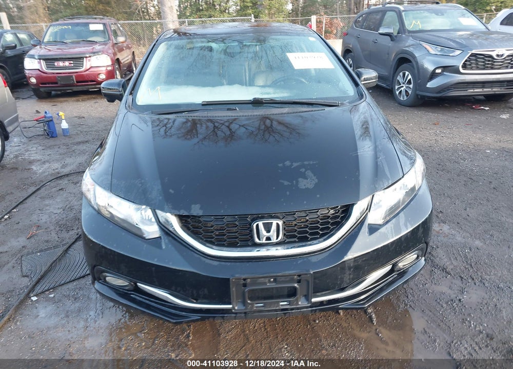 2014 HONDA CIVIC EX-L VIN: 2HGFB2F93EH529937