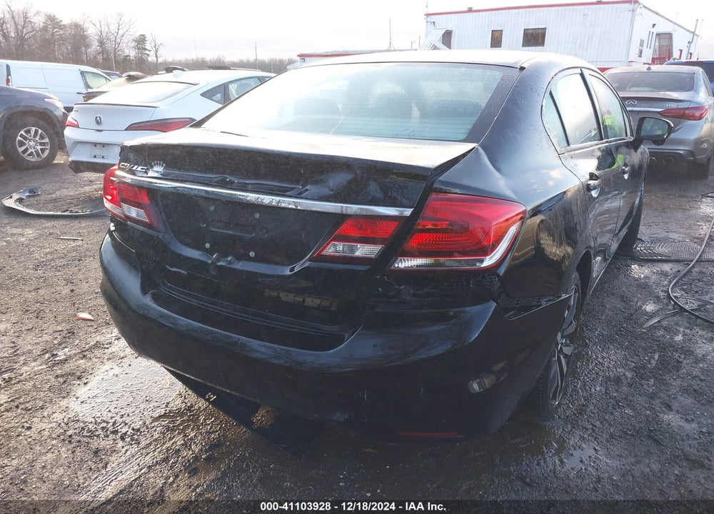 2014 HONDA CIVIC EX-L VIN: 2HGFB2F93EH529937