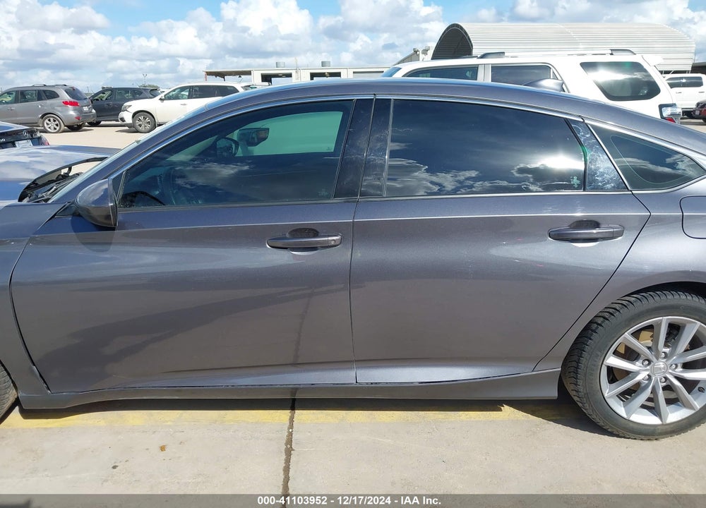 2021 HONDA ACCORD VIN: 1HGCV1F1XMA111354