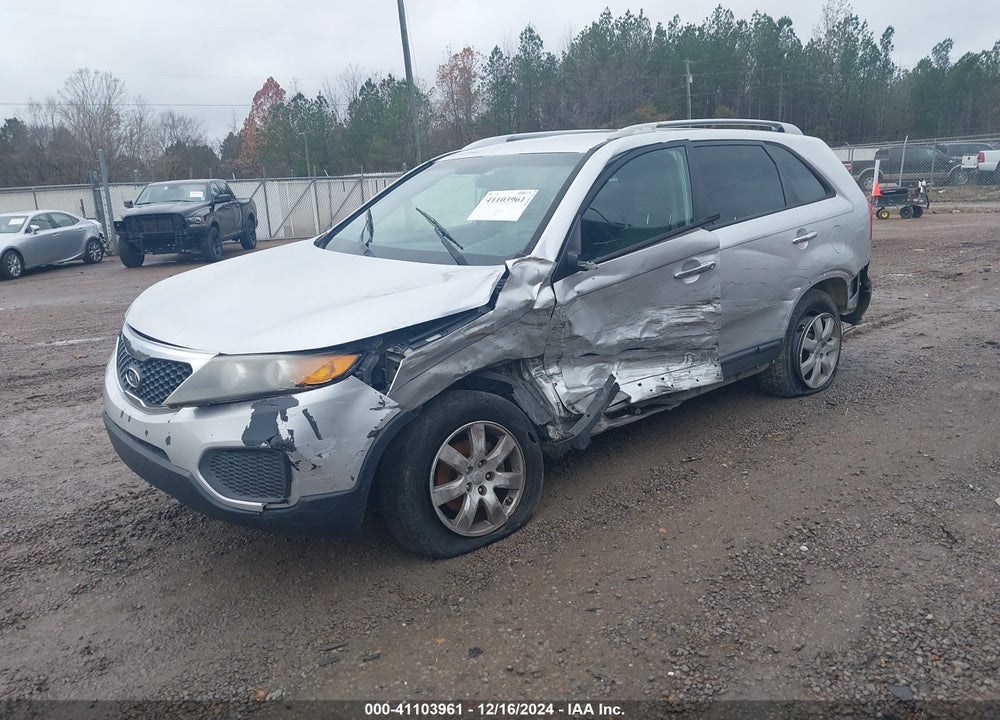 2012 KIA SORENTO LX V6 VIN: 5XYKT4A29CG249905