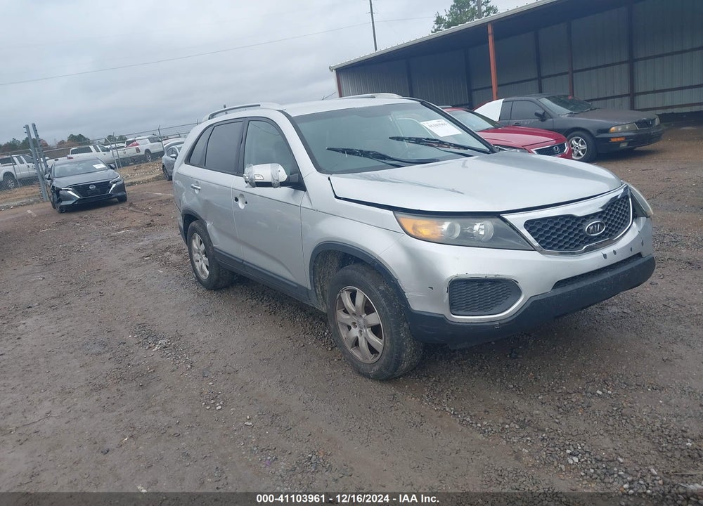 2012 KIA SORENTO LX V6 VIN: 5XYKT4A29CG249905