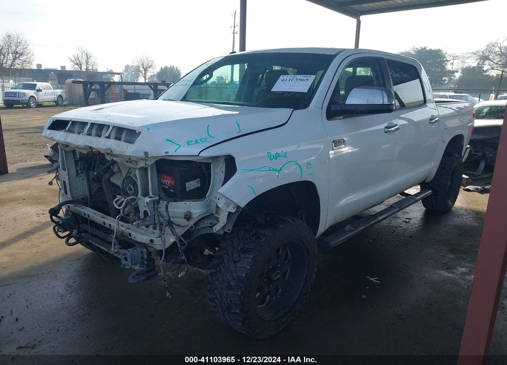 2016 TOYOTA TUNDRA 1794 5.7L V8 VIN: 5TFAY5F17GX564661