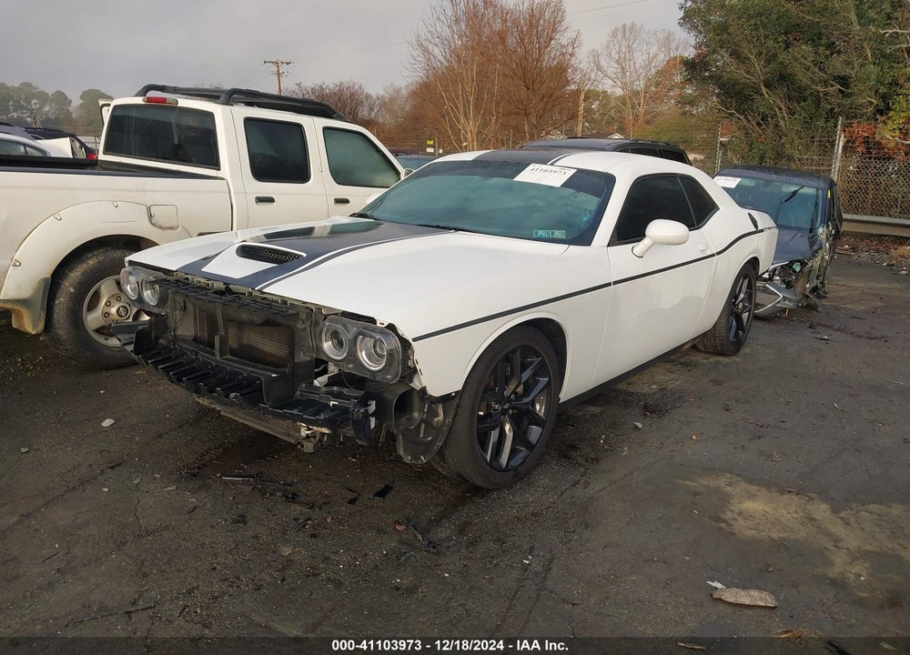2021 DODGE CHALLENGER VIN: 2C3CDZJG0MH672695