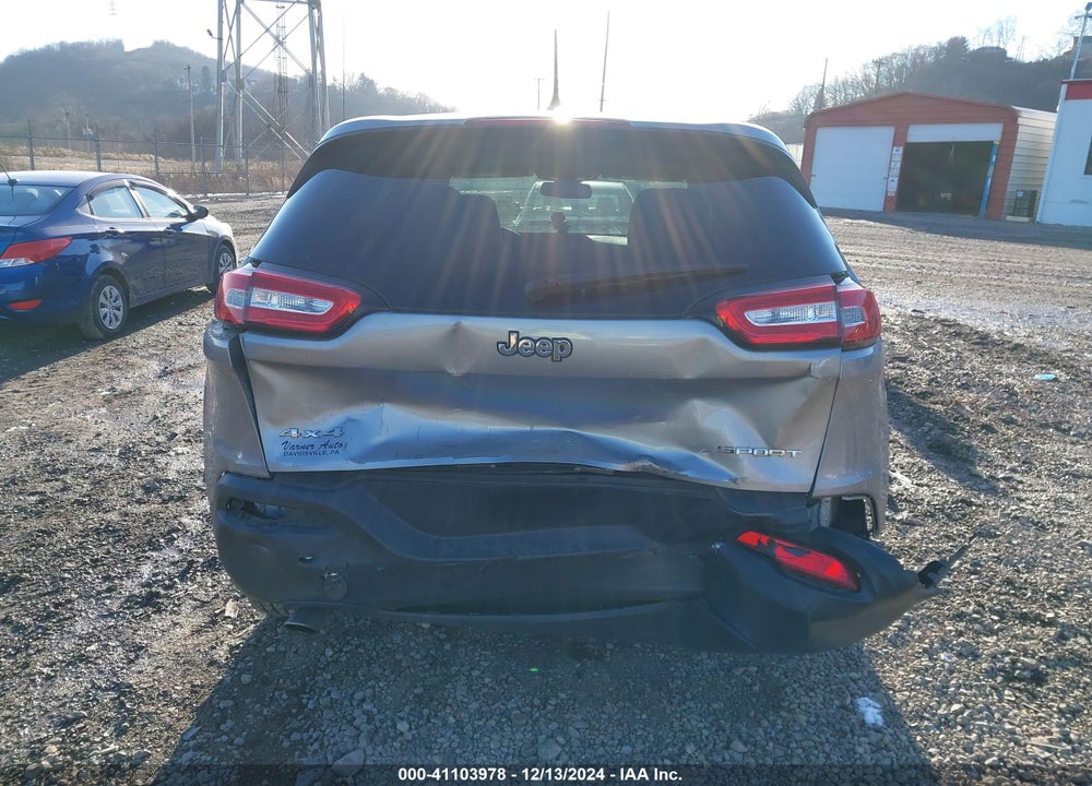 2016 JEEP CHEROKEE SPORT VIN: 1C4PJMAB4GW295596