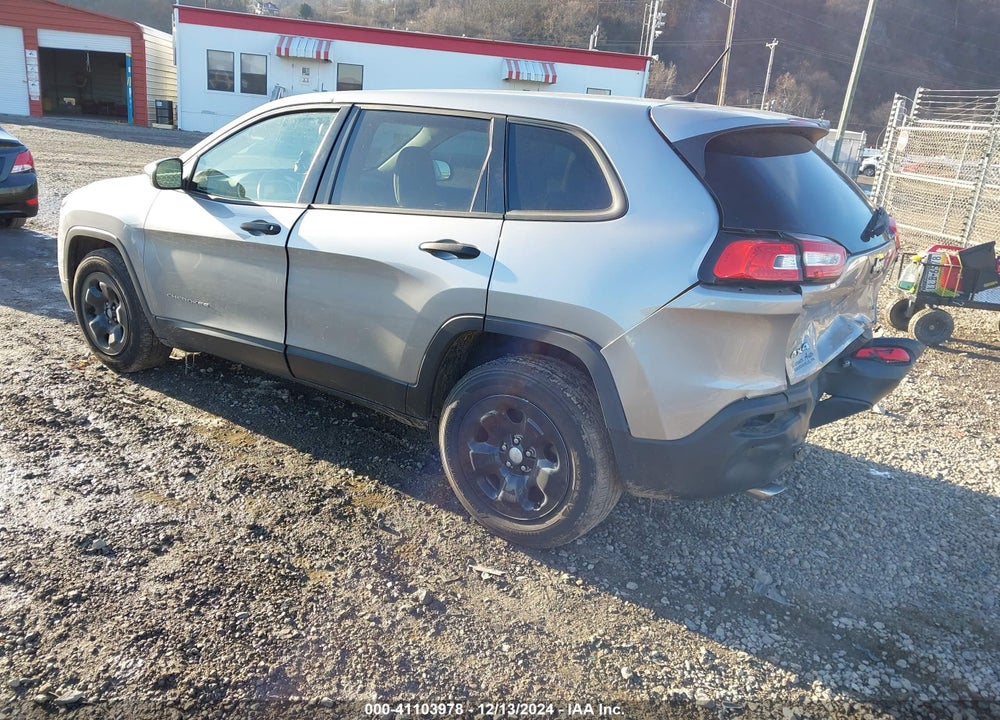 2016 JEEP CHEROKEE SPORT VIN: 1C4PJMAB4GW295596