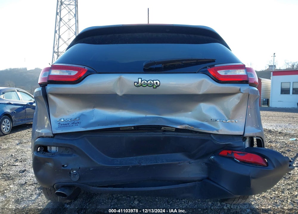2016 JEEP CHEROKEE SPORT VIN: 1C4PJMAB4GW295596