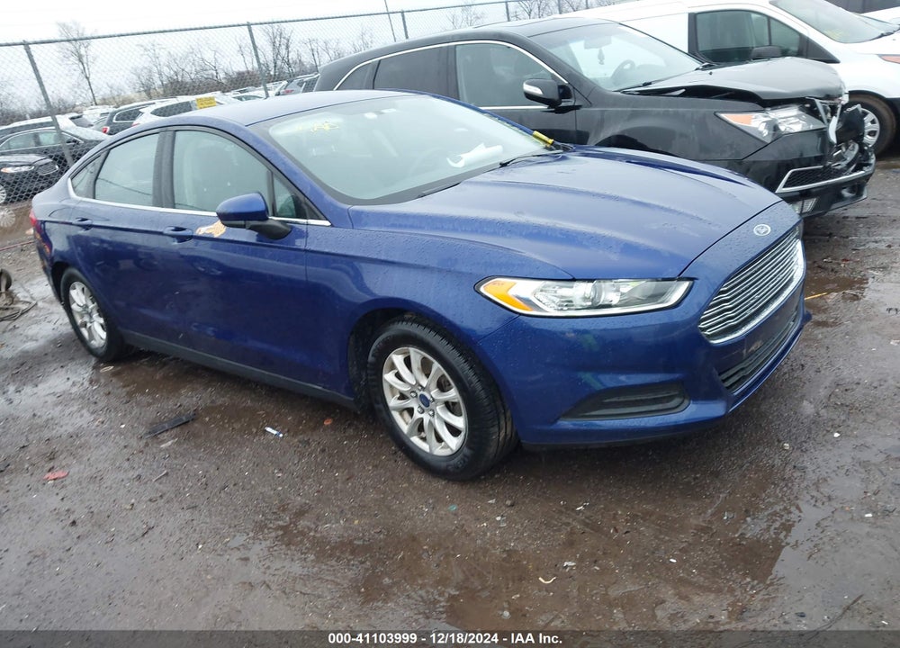 2016 FORD FUSION S VIN: 1FA6P0G77G5122821