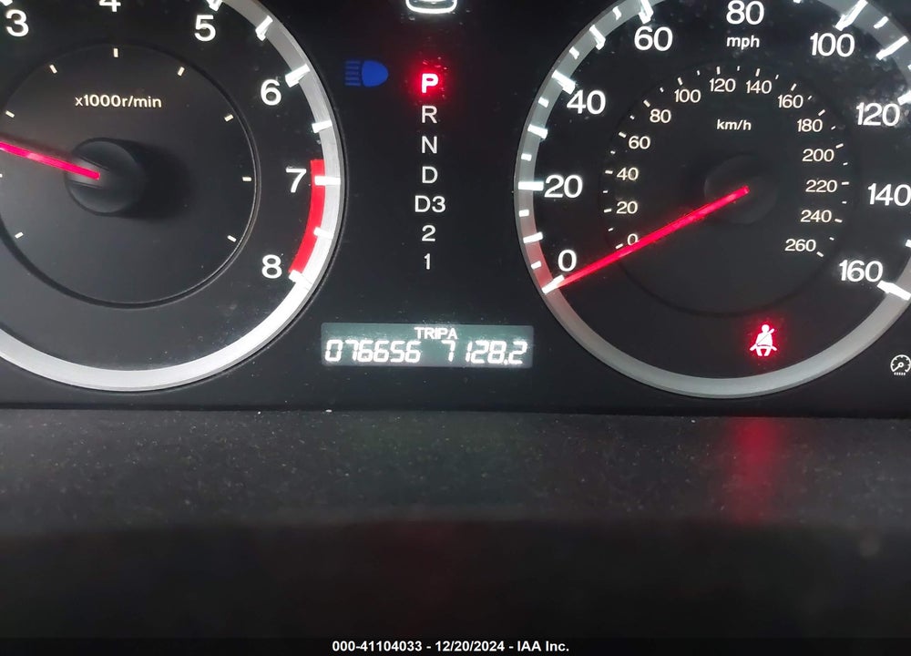 2009 HONDA ACCORD 2.4 LX VIN: 1HGCP26359A189775