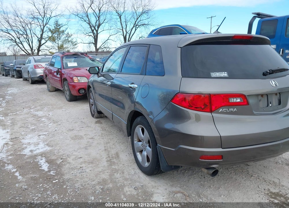 2008 ACURA RDX TECH PKG VIN: 5J8TB18508A015067