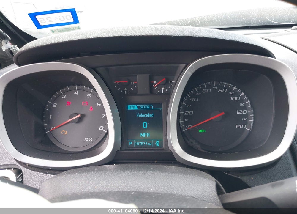 2013 CHEVROLET EQUINOX 1LT VIN: 2GNALDEK9D6145782