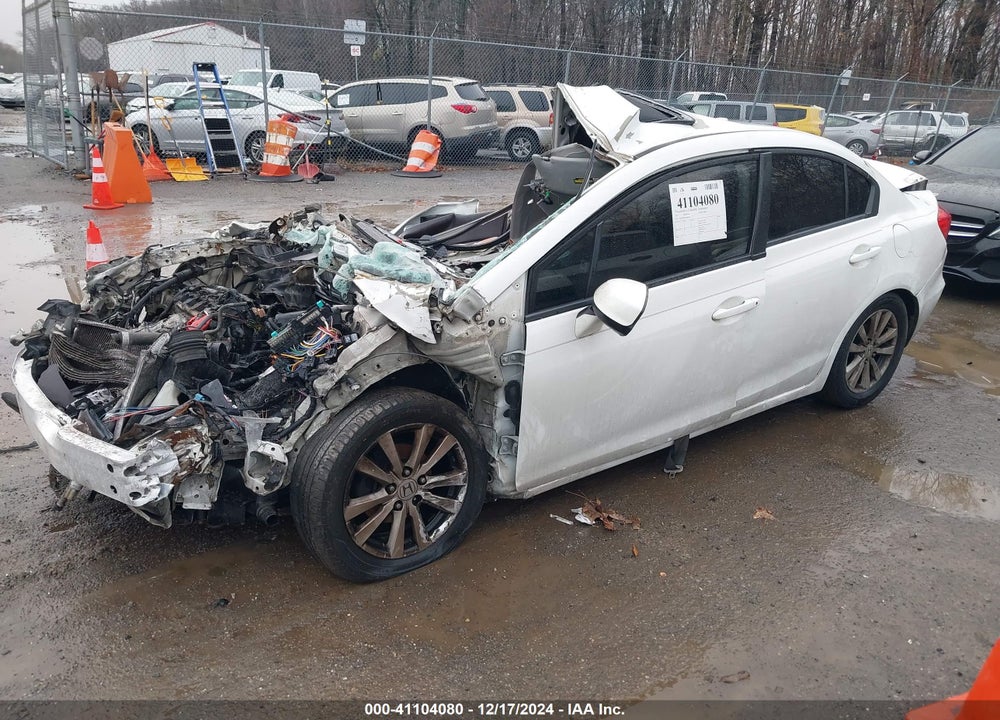2012 HONDA CIVIC EX VIN: 19XFB2F81CE049149