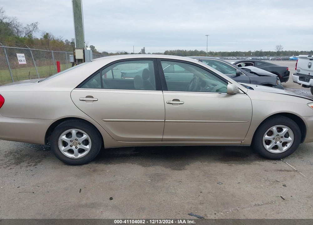 2004 TOYOTA CAMRY LE VIN: JTDBE32K940270456