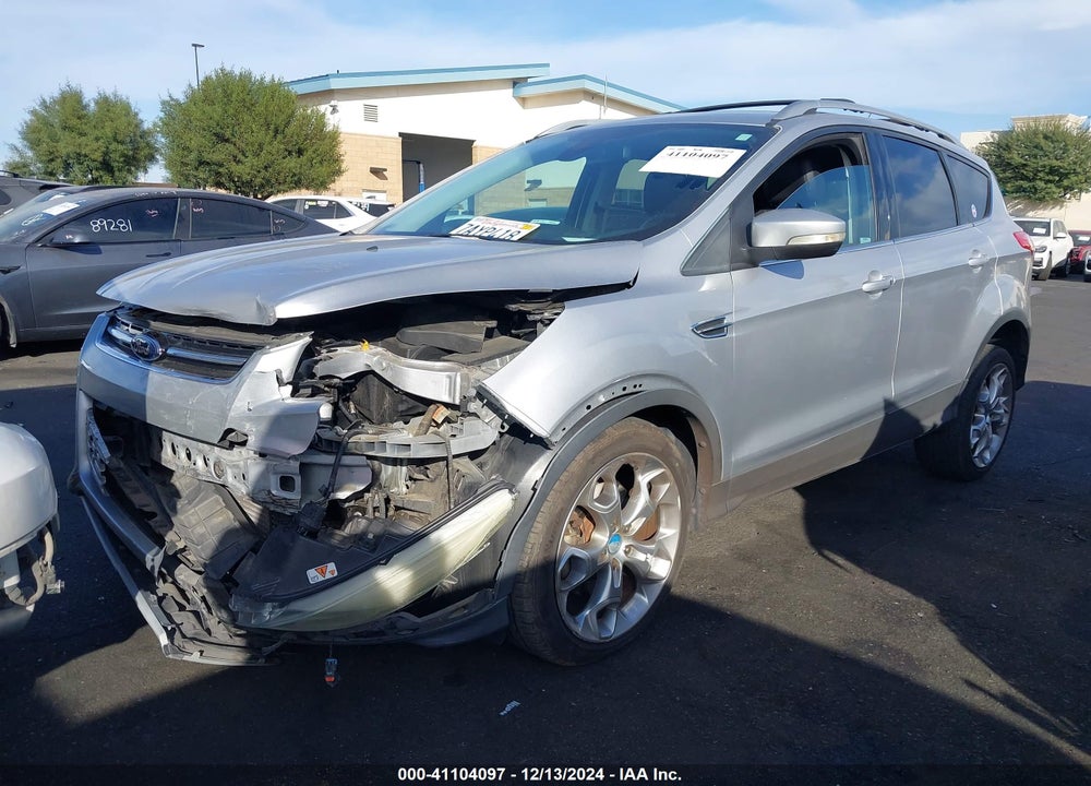 2013 FORD ESCAPE TITANIUM VIN: 1FMCU0J90DUC24622