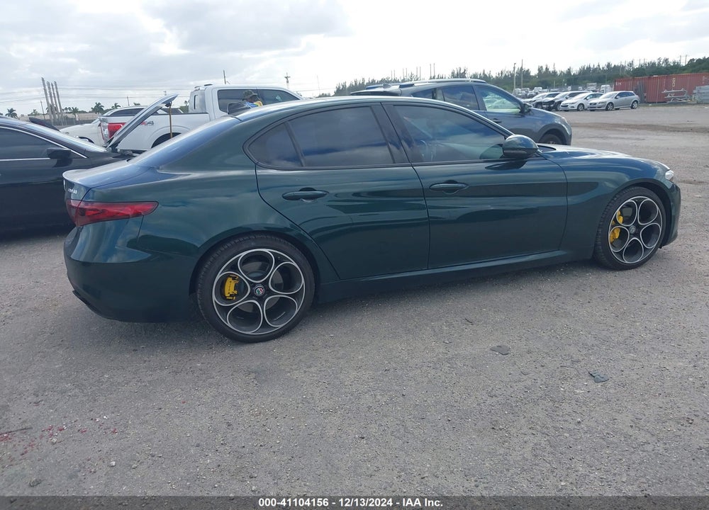 2021 ALFA ROMEO GIULIA TI SPORT RWD VIN: ZARFAMBN7M7649045