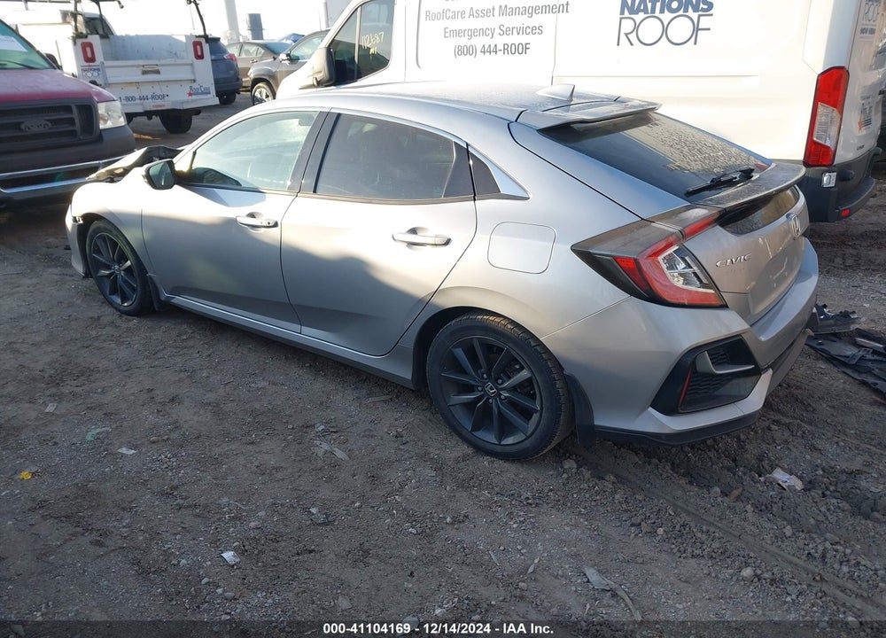 2021 HONDA CIVIC EX VIN: SHHFK7H60MU201277