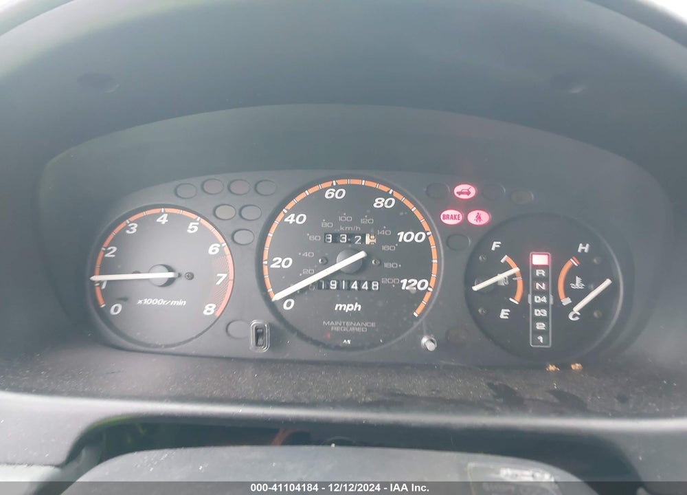 1998 HONDA CR-V EX VIN: JHLRD1860WC090996