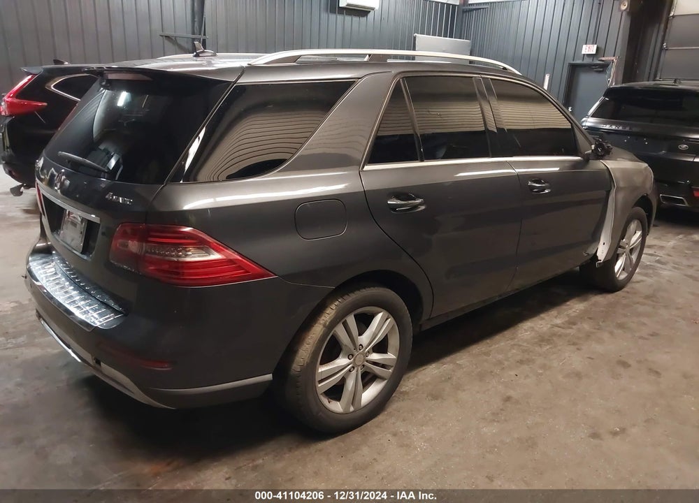 2012 MERCEDES-BENZ ML 350 4MATIC VIN: 4JGDA5HB0CA020972