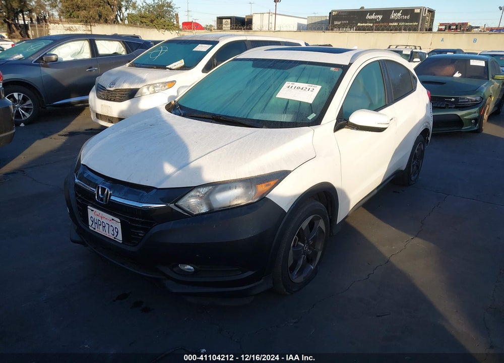 2018 HONDA HR-V EX-L VIN: 3CZRU5H78JM722626
