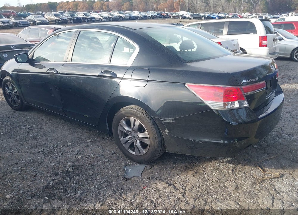 2012 HONDA ACCORD 2.4 SE VIN: 1HGCP2F67CA066965