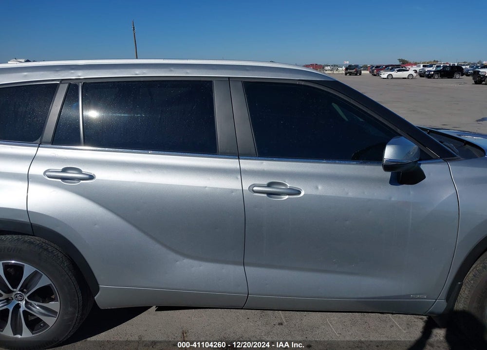 2023 TOYOTA HIGHLANDER HYBRID XLE VIN: 5TDKBRCH3PS136588