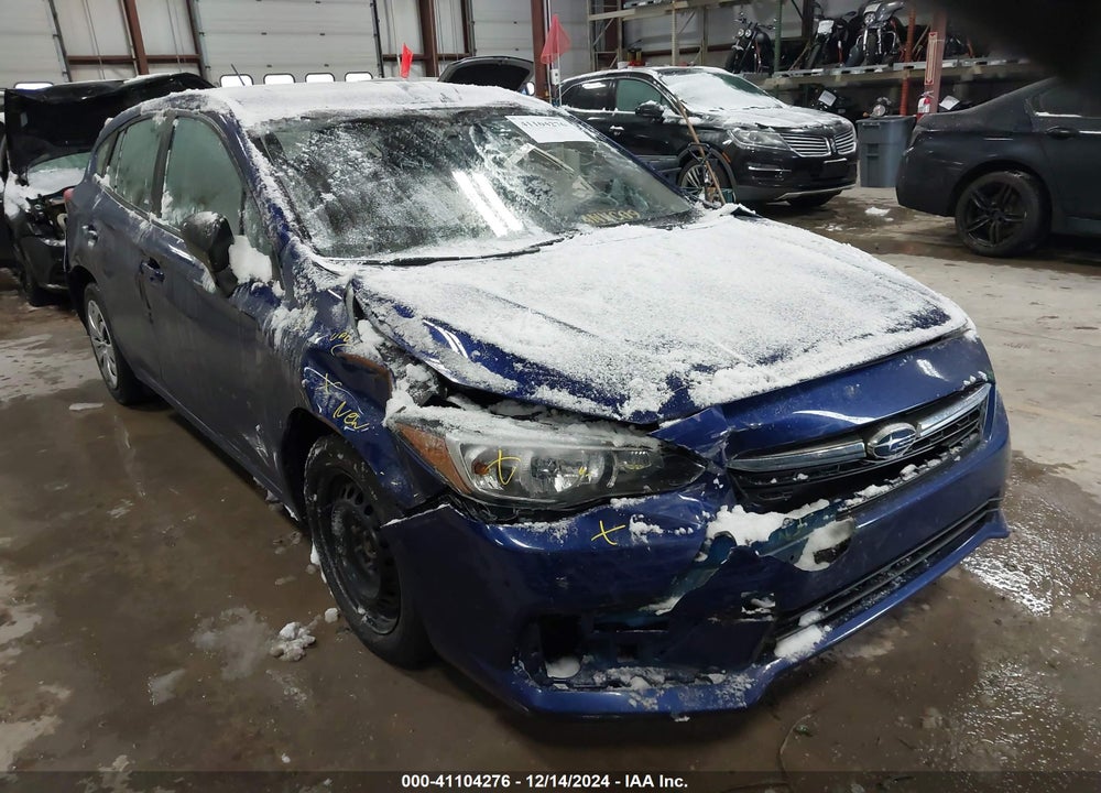 2022 SUBARU IMPREZA BASE 5-DOOR VIN: 4S3GTAA66N1700007