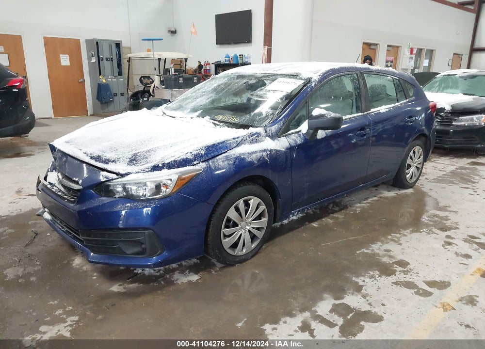 2022 SUBARU IMPREZA BASE 5-DOOR VIN: 4S3GTAA66N1700007