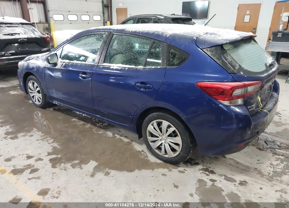 2022 SUBARU IMPREZA BASE 5-DOOR VIN: 4S3GTAA66N1700007