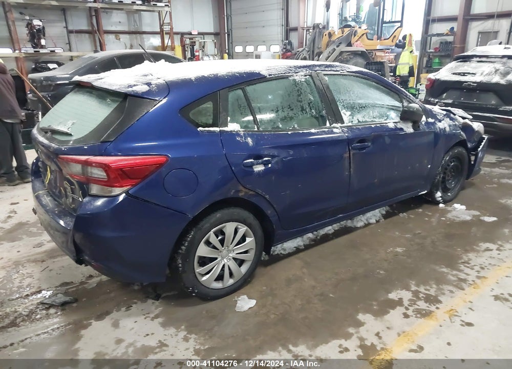 2022 SUBARU IMPREZA BASE 5-DOOR VIN: 4S3GTAA66N1700007
