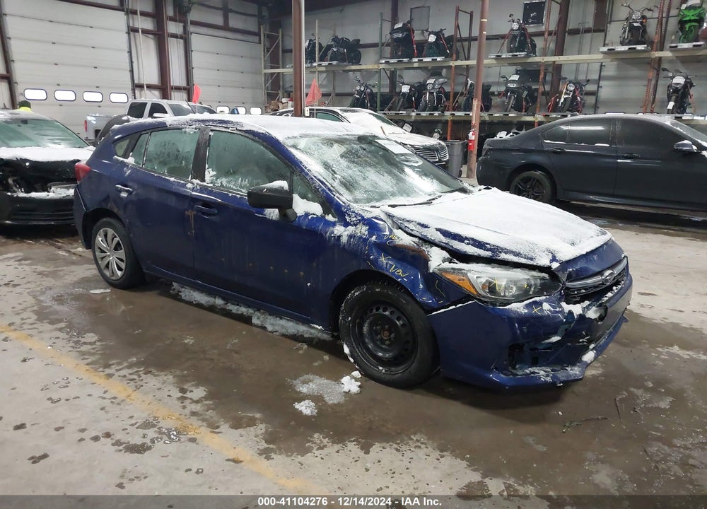2022 SUBARU IMPREZA BASE 5-DOOR VIN: 4S3GTAA66N1700007