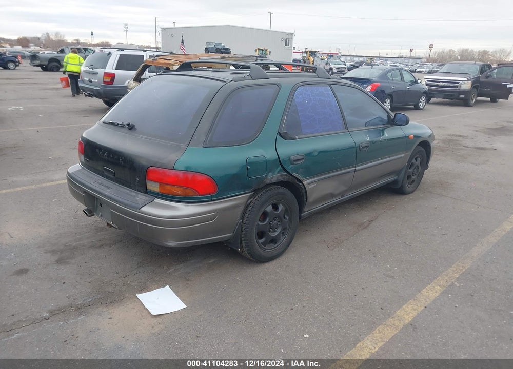 1998 SUBARU IMPREZA OUTBACK SPORT VIN: JF1GF485XWH802222