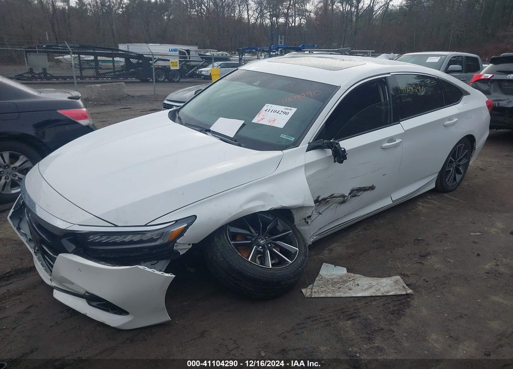2021 HONDA ACCORD VIN: 1HGCV1F52MA045868