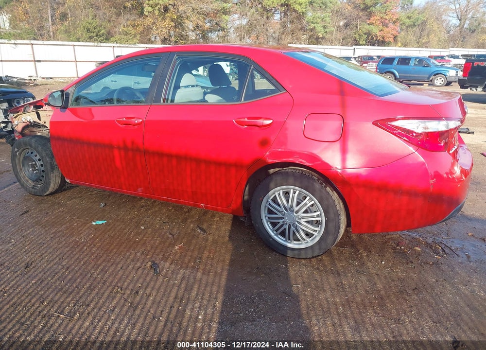 2014 TOYOTA COROLLA LE VIN: 5YFBURHE5EP100805