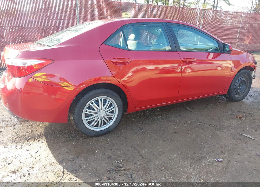 2014 TOYOTA COROLLA LE VIN: 5YFBURHE5EP100805