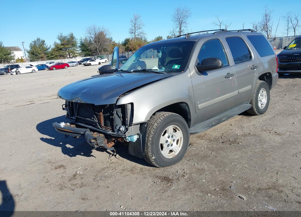 2008 CHEVROLET TAHOE LS VIN: 1GNFK13078J180838