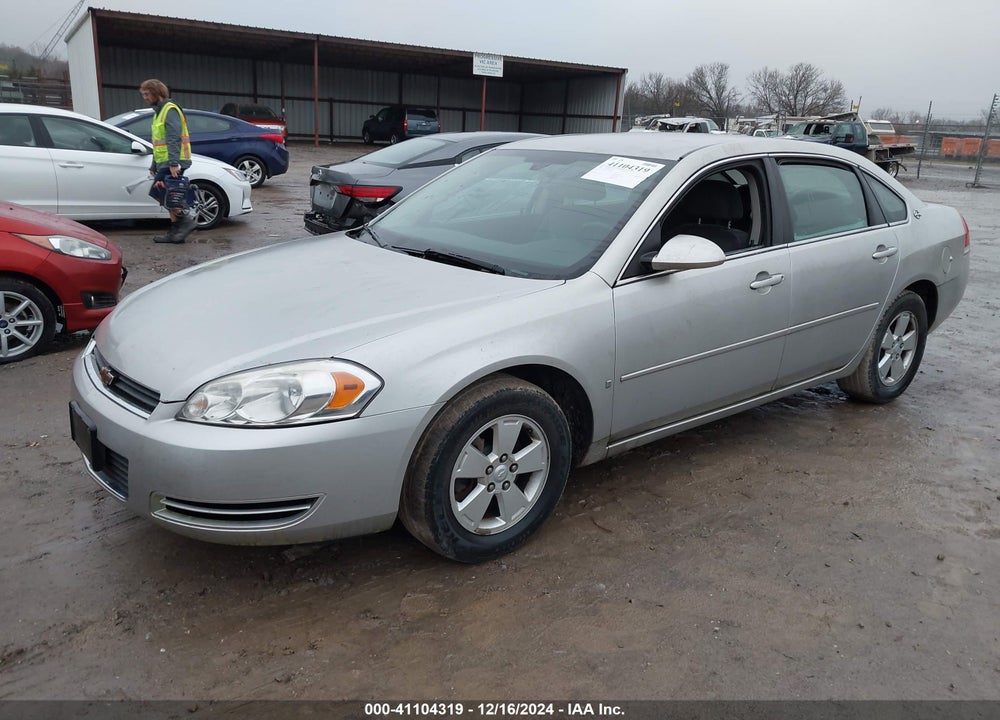 2008 CHEVROLET IMPALA LT VIN: 2G1WT58K781198590