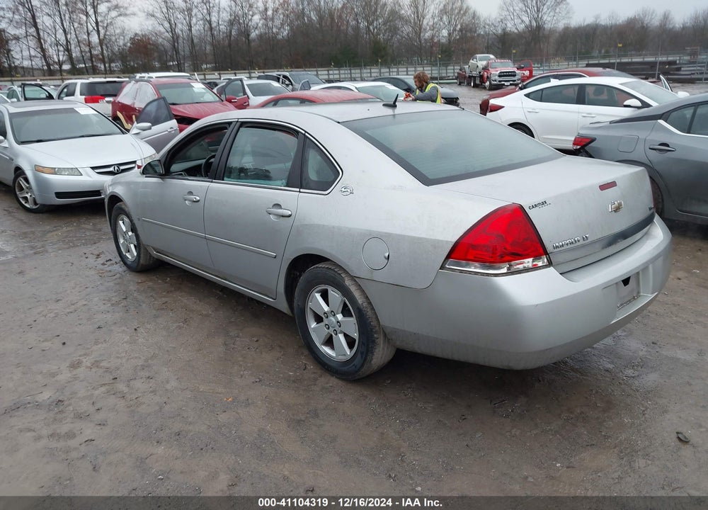 2008 CHEVROLET IMPALA LT VIN: 2G1WT58K781198590