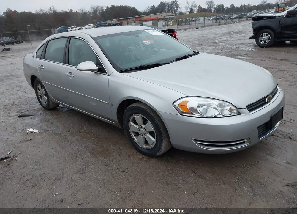 2008 CHEVROLET IMPALA LT VIN: 2G1WT58K781198590